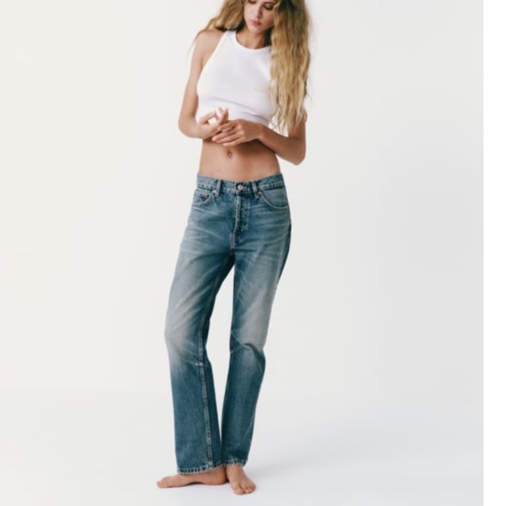 Zara boyfriend baggy jeans